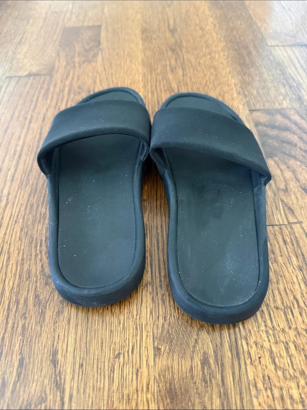 all in motion Black Kids Slide Sandals with Wide Strap
